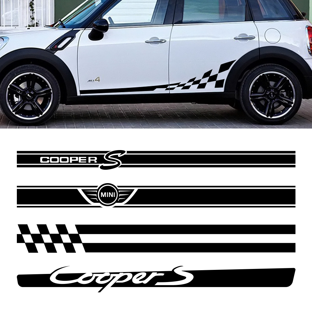 2Pcs Car Side Door Body Waist Skirt Decal Stickers Trim For MINI Cooper Clubman Counrtyman F54 F55 F60 R55 R56 R60 Accessories
2Pcs Car Side Door Body Waist Skirt Decal Stickers Trim For MINI Cooper Clubman Counrtyman F54 F55 F60 R55 R56 R60 Accessories