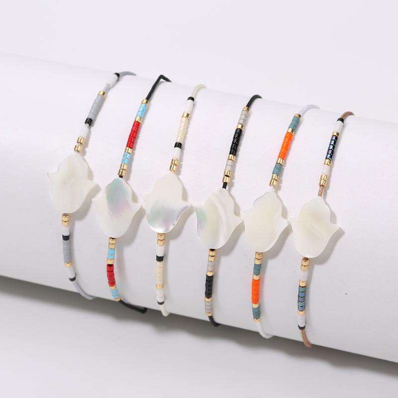 Charm Bracelets Rttooas Fatima Hamsa Hand Bracelet Women Miyuki Delica Beads & Bangles Simple Handmade Friendship Gifts
Charm Bracelets Rttooas Fatima Hamsa Hand Bracelet Women Miyuki Delica Beads & Bangles Simple Handmade Friendship Gifts