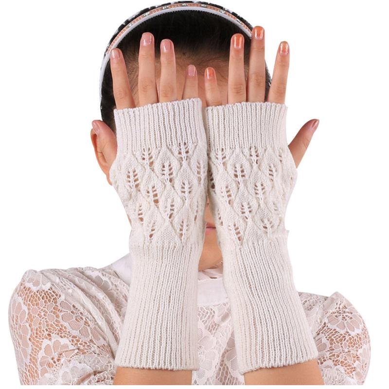 Women Girl Knitted Arm Fingerless Keep Warm Winter Girl Gloves Soft Warm Mitten Hollow Out Solid Color Gloves Hiver Femme #W3
Women Girl Knitted Arm Fingerless Keep Warm Winter Girl Gloves Soft Warm Mitten Hollow Out Solid Color Gloves Hiver Femme #W3