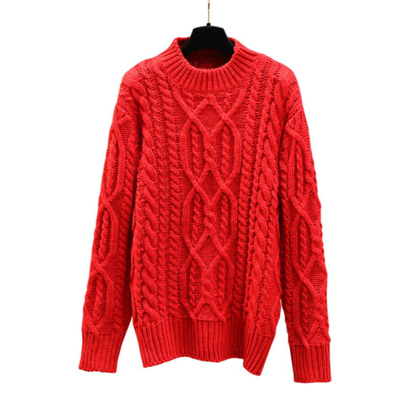Winter 2020 Wholesale women Warm wool hand-fabric retro sweater big red size shiny coat, White
Winter 2020 Wholesale women Warm wool hand-fabric retro sweater big red size shiny coat, White