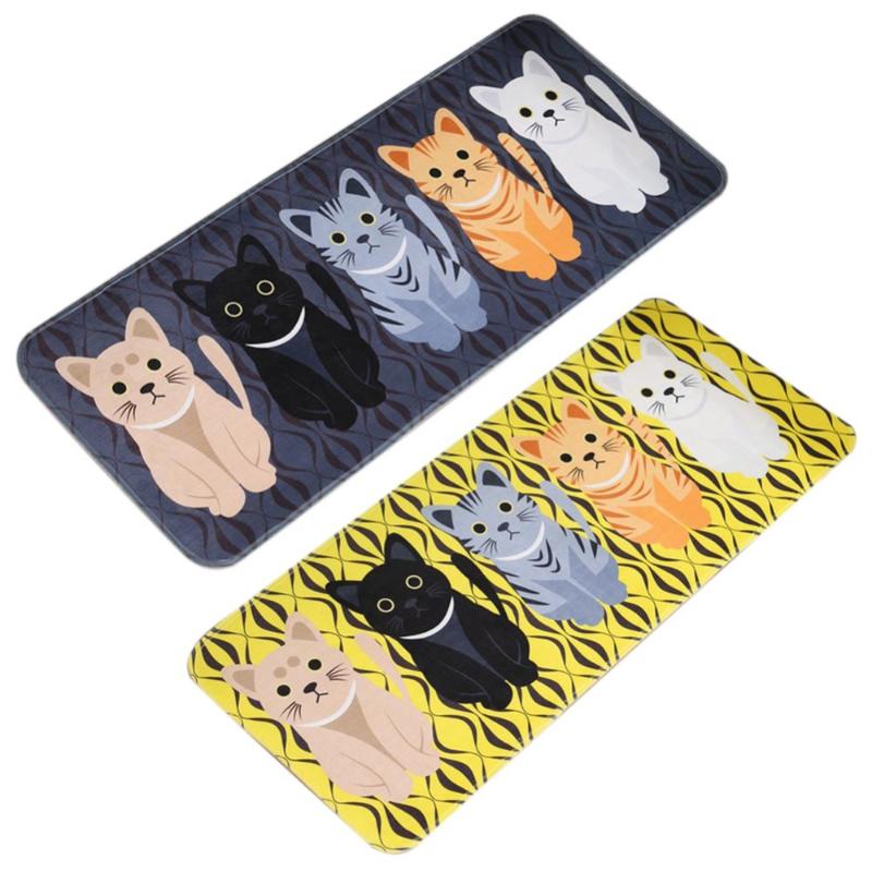 tapete Welcome Floor Mats Animal Cat Printed Bathroom Kitchen Carpets Doormats Cat Floor Mat for Living Room Anti-Slip, Yellow
tapete Welcome Floor Mats Animal Cat Printed Bathroom Kitchen Carpets Doormats Cat Floor Mat for Living Room Anti-Slip, Yellow