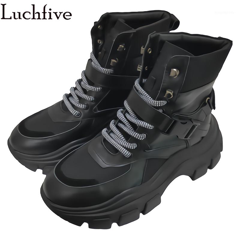 2020 Clear Sole Genuine Leather Ankle Boots Lace Up Buckle Shoes Woman Round Toe Wedges Boots Femme Black White Botas Feminina1
2020 Clear Sole Genuine Leather Ankle Boots Lace Up Buckle Shoes Woman Round Toe Wedges Boots Femme Black White Botas Feminina1