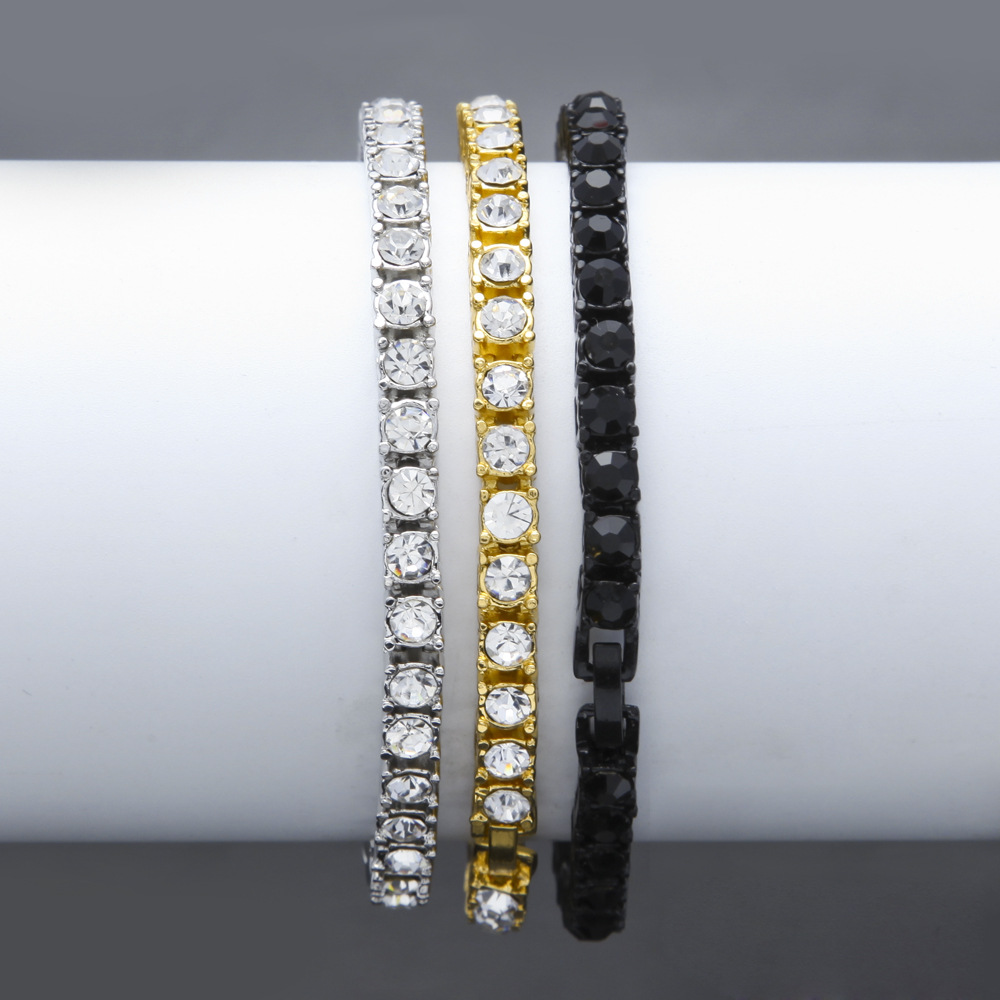 2020 Hot New Tennis Iced Out 1 Row Rhinestones Bracelet Men Hip Hop Style Clear Simulated Diamond 7/8/9inches Bracelets Bling Bling, Golden;silver
2020 Hot New Tennis Iced Out 1 Row Rhinestones Bracelet Men Hip Hop Style Clear Simulated Diamond 7/8/9inches Bracelets Bling Bling, Golden;silver