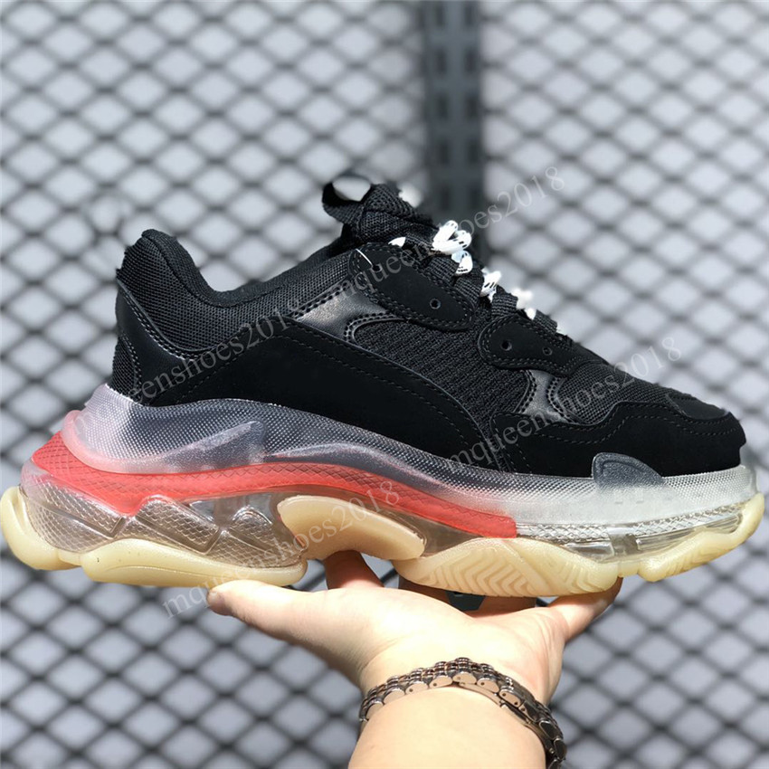 Paris Triple S Casual Shoes Clear Sole Trendy Sports Fashion Bubble Black White Green Men Women Breathable Platform Sports Sneakers Trainers
Paris Triple S Casual Shoes Clear Sole Trendy Sports Fashion Bubble Black White Green Men Women Breathable Platform Sports Sneakers Trainers