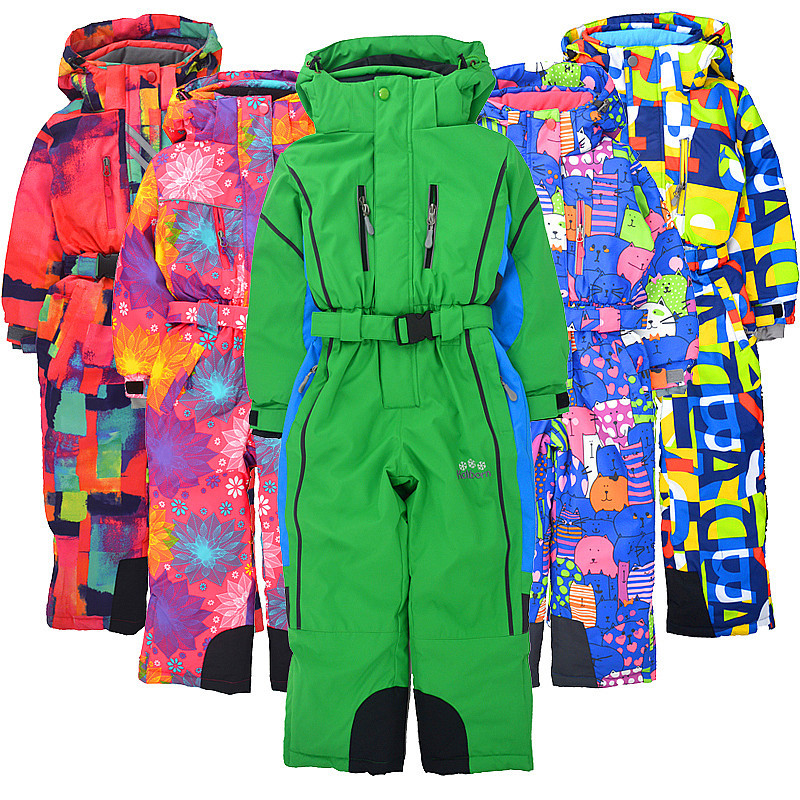 2020 children's winter outdoor ski suitwind and snow plus velvet thickening, suitable for 3-10 years old. LJ201216