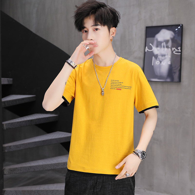 Hot 2020 Summer Men's T-Shirts Fashion Cotton Printing Letter Round Collar Clothing Short Street attire Leisure Loose T-Shirts, 127 white
Hot 2020 Summer Men's T-Shirts Fashion Cotton Printing Letter Round Collar Clothing Short Street attire Leisure Loose T-Shirts, 127 white