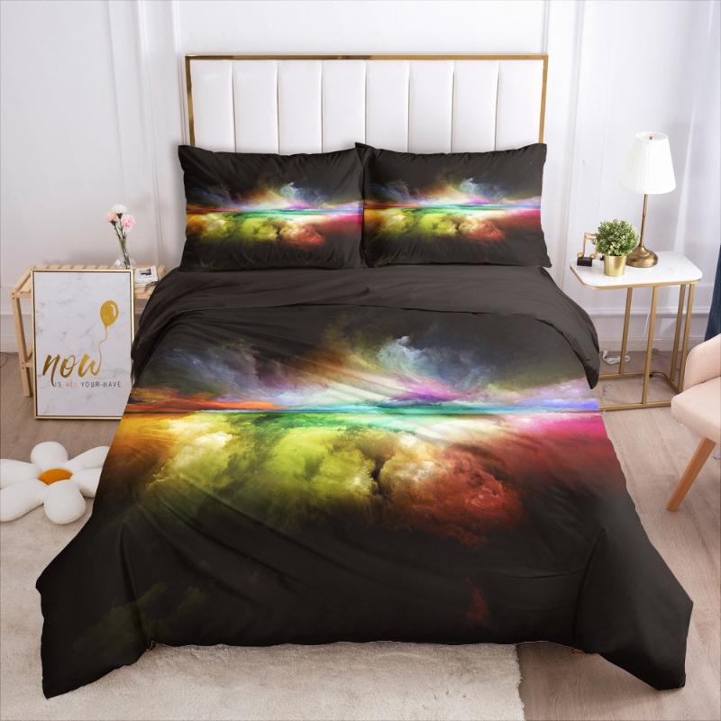 3D Colorful Animal Duvet cover sets Bedding set Quilt covers Pillowslip Comforter case King Queen Linen Bed, Color007-black-d
3D Colorful Animal Duvet cover sets Bedding set Quilt covers Pillowslip Comforter case King Queen Linen Bed, Color007-black-d