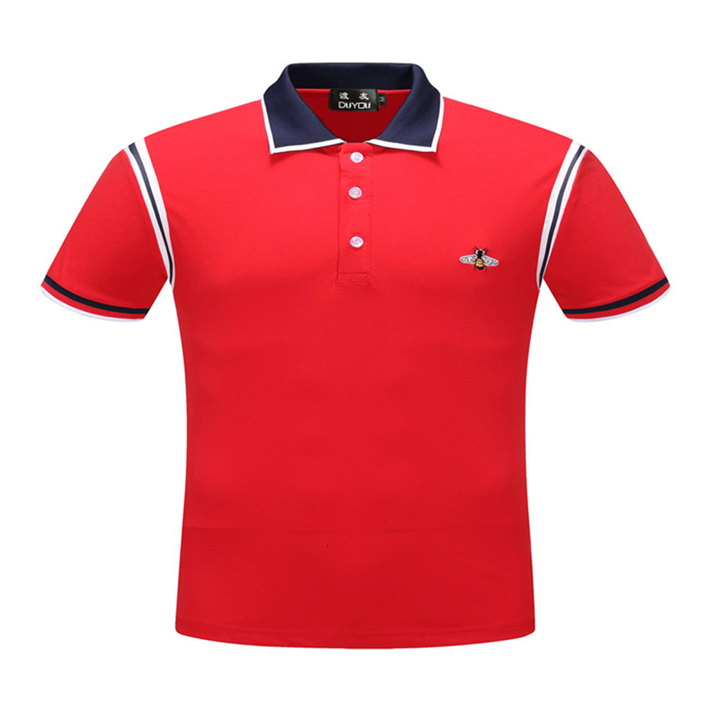 New Luxury Designer Men Short Sleeve Polo Shirts Clothing 100% Cotton Polos Breathable Male Dy801158 I20w, Black
New Luxury Designer Men Short Sleeve Polo Shirts Clothing 100% Cotton Polos Breathable Male Dy801158 I20w, Black