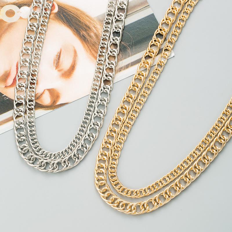 Punk Miami Cuban Choker Necklace Collar Statement Hip Hop Big Chunky Aluminum Gold Color Thick Chain Necklace Women Jewelry
Punk Miami Cuban Choker Necklace Collar Statement Hip Hop Big Chunky Aluminum Gold Color Thick Chain Necklace Women Jewelry
