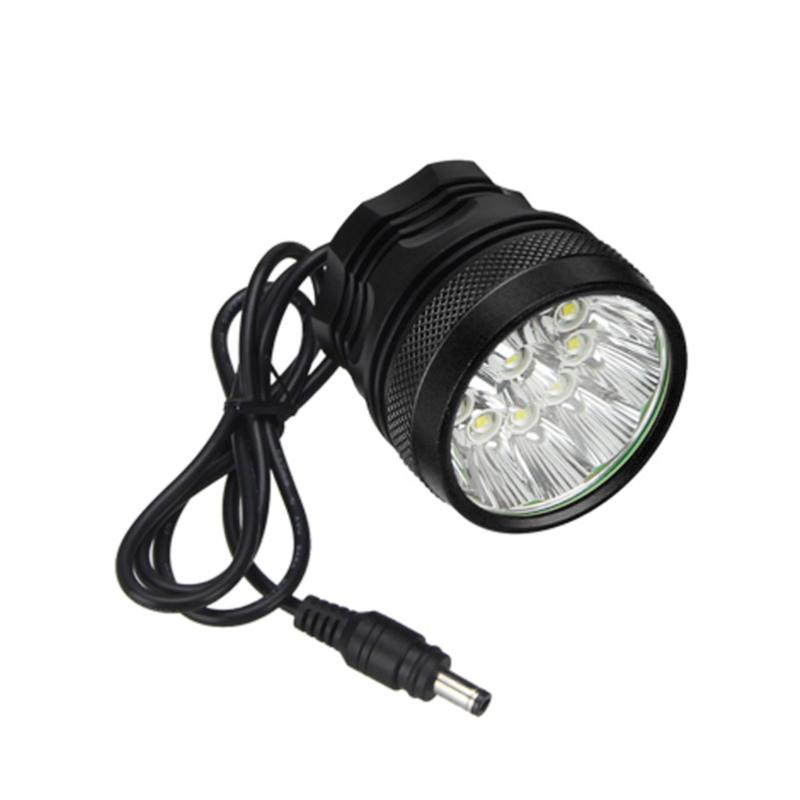 12LEDs Bike Light Cycling Headlight Lamp For Mountain Bike Road (Black