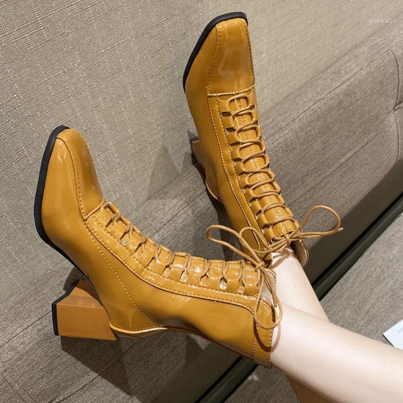 DoraTasia New Fashion Female Autumn Ankle Boots Square Toe Thick High Heels Lace Up Zip Boots Women Office Daliy Shoes Woman1, Black
DoraTasia New Fashion Female Autumn Ankle Boots Square Toe Thick High Heels Lace Up Zip Boots Women Office Daliy Shoes Woman1, Black