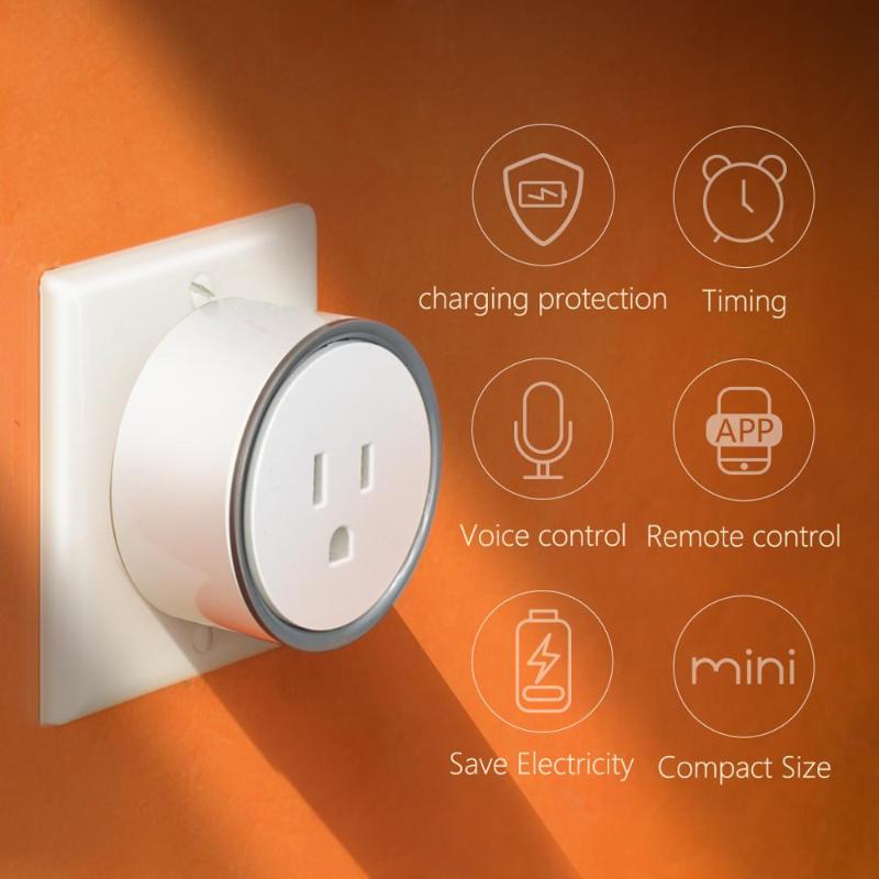 Smart Plug WiFi Socket US 15A Power Monitor Timing Function APP Control Works With Alexa Google Assistant
Smart Plug WiFi Socket US 15A Power Monitor Timing Function APP Control Works With Alexa Google Assistant