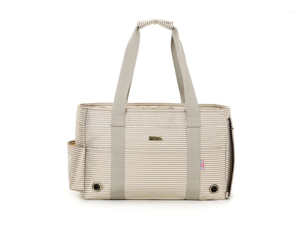 Khaki Striped Polyester Fashion Pet Dogs Carrier Bag With Breathing Holes Fashion Small Puppy Dogs Bag1
Khaki Striped Polyester Fashion Pet Dogs Carrier Bag With Breathing Holes Fashion Small Puppy Dogs Bag1