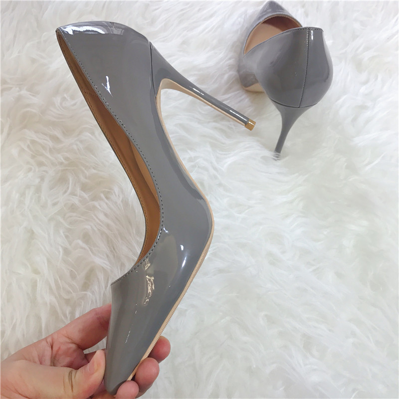 Shipping of Free Fashion Women Grey Bombs Patent Sexy Lady Pointy Bikini Leather Heels Size33-43 12 10 8 Cm Party Shoes 252r, 38
Shipping of Free Fashion Women Grey Bombs Patent Sexy Lady Pointy Bikini Leather Heels Size33-43 12 10 8 Cm Party Shoes 252r, 38