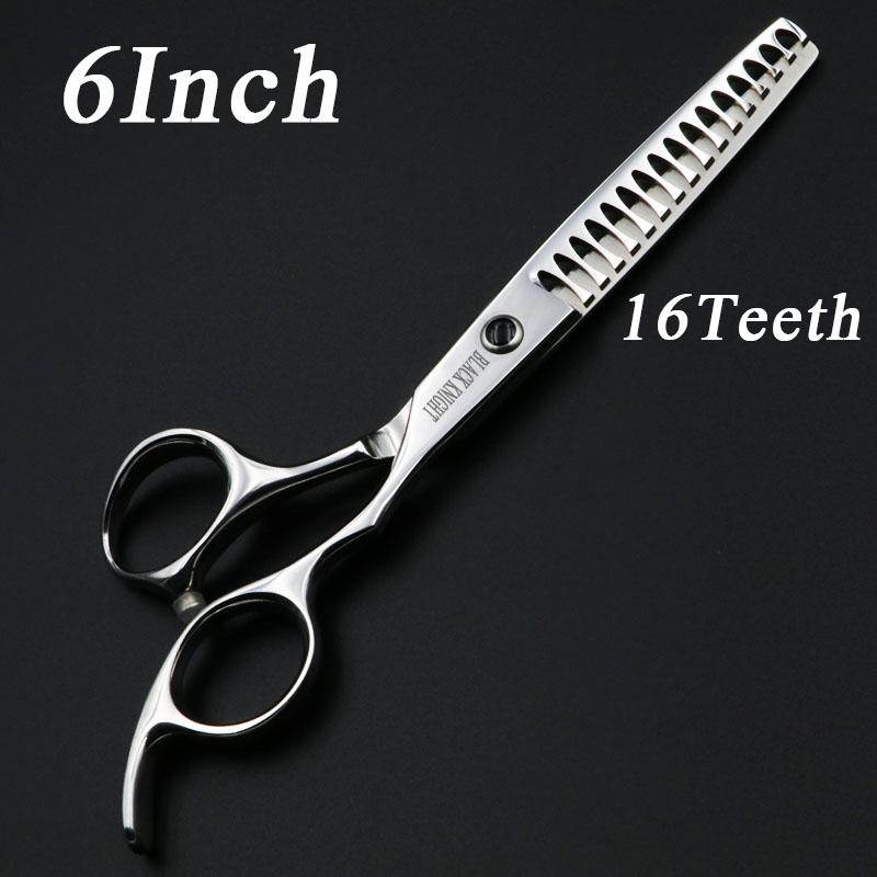 6 Inch Professional Hairdressing Scissors Thinning Scissors Barber Hair Shears 16 Teeth High Quality Personality
6 Inch Professional Hairdressing Scissors Thinning Scissors Barber Hair Shears 16 Teeth High Quality Personality