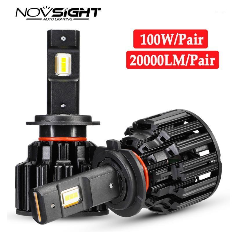 

Novsight 100W 20000LM H7 Led CANBUS h1 h4 led headlight bulbs 12v h11 H8 9006 4 9005 3 Auto Fog Lights 6000k Super bright1