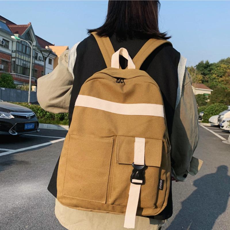 Vintage Women Backpack Canvas Simple College Students School Bag Women Travel Backpack Large Capacity Book Bag Mochila Feminina, Black
Vintage Women Backpack Canvas Simple College Students School Bag Women Travel Backpack Large Capacity Book Bag Mochila Feminina, Black
