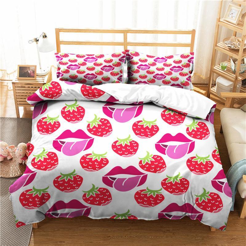 A Bedding Set 3D Printed Duvet Cover Bed Set Colorful Fruits Home Textiles for Adults Bedclothes with Pillowcase #SG071, As pic
A Bedding Set 3D Printed Duvet Cover Bed Set Colorful Fruits Home Textiles for Adults Bedclothes with Pillowcase #SG071, As pic