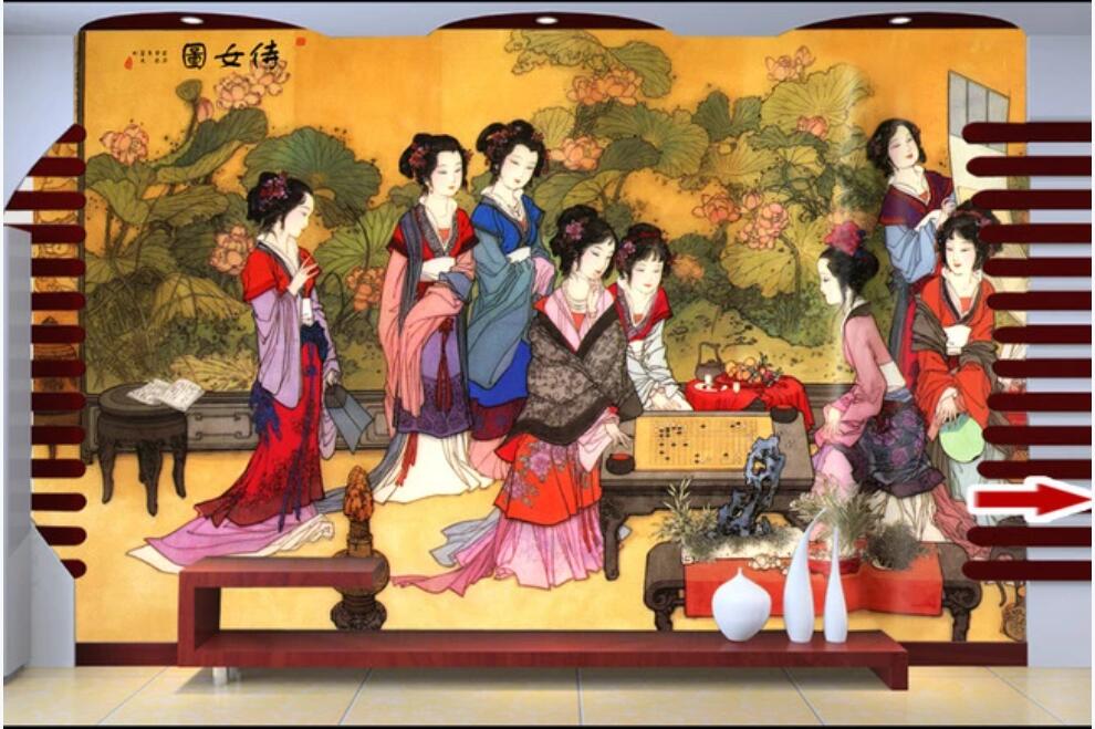3d photo wallpaper custom mural Chinese style lady picture scroll beauty living room home decor 3d wall murals wallpaper for walls 3 d, Non-woven wallpaper
3d photo wallpaper custom mural Chinese style lady picture scroll beauty living room home decor 3d wall murals wallpaper for walls 3 d, Non-woven wallpaper