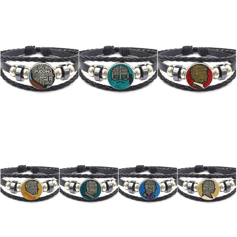 EJ Glaze For Girls Statement Maxi Supernatural Maxi Buddhism Jewelry With Glass Cabochon Black Leather Bracelet Bangle
EJ Glaze For Girls Statement Maxi Supernatural Maxi Buddhism Jewelry With Glass Cabochon Black Leather Bracelet Bangle