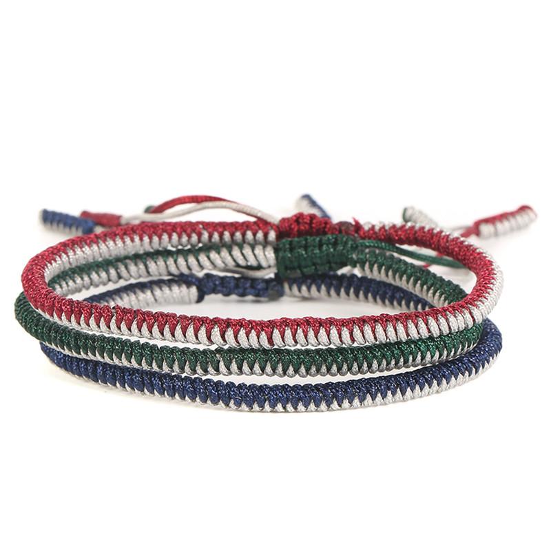 Handmade Tibetan Buddhist Bracelet Double Color Mix Knots Lucky Red Rope Bracelet Charm Adjustable Unisex Jewelry 1325
Handmade Tibetan Buddhist Bracelet Double Color Mix Knots Lucky Red Rope Bracelet Charm Adjustable Unisex Jewelry 1325