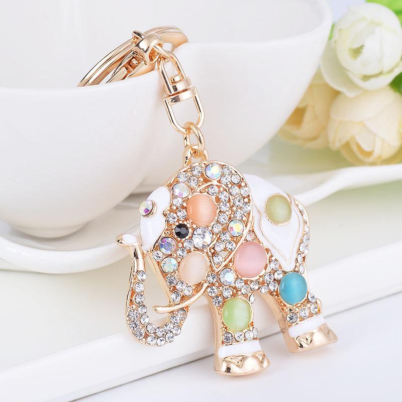 Gold Color Metal Elephant Pendant Keychain With Full CZ Crystal Jewelry Key Ring Chains Car Keyring For Women Bag
Gold Color Metal Elephant Pendant Keychain With Full CZ Crystal Jewelry Key Ring Chains Car Keyring For Women Bag