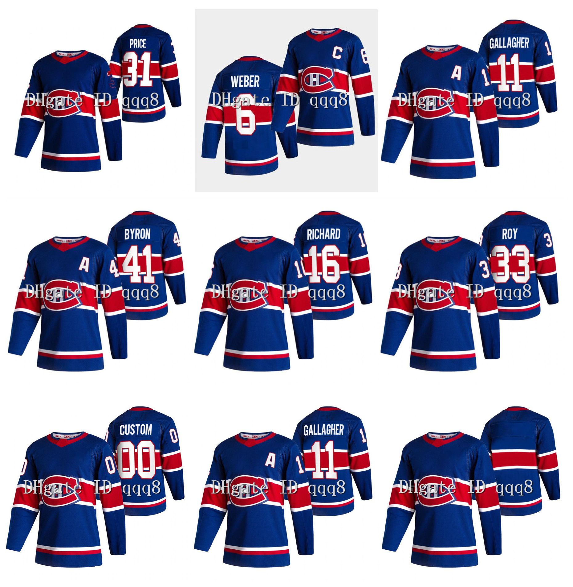2021 Montreal Canadiens Jerseys 31 Carey Price 6 Shea Weber 14 Nick Suzuki 11 Brendan Gallagher Kotkaniemi Drouin Roy Reverse Retro Hockey, Women size s-xxl
2021 Montreal Canadiens Jerseys 31 Carey Price 6 Shea Weber 14 Nick Suzuki 11 Brendan Gallagher Kotkaniemi Drouin Roy Reverse Retro Hockey, Women size s-xxl