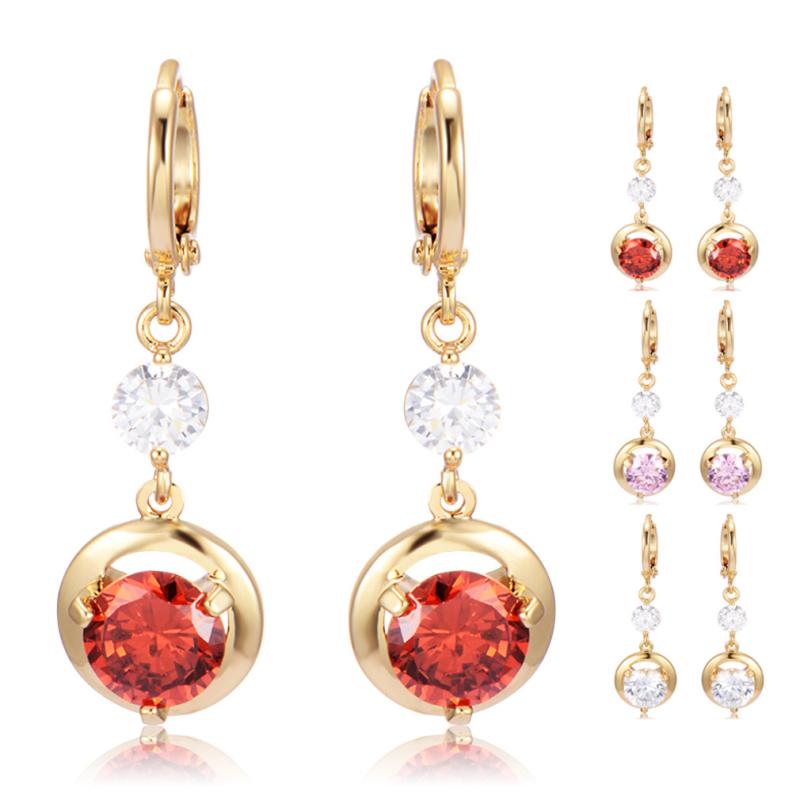 New Arrival Yellow Gold Color Aulic Big Round Cubic Zirconia CZ Hoop Earrings for Women Grace Costume Dress Jewelry Bijoux Gift
New Arrival Yellow Gold Color Aulic Big Round Cubic Zirconia CZ Hoop Earrings for Women Grace Costume Dress Jewelry Bijoux Gift