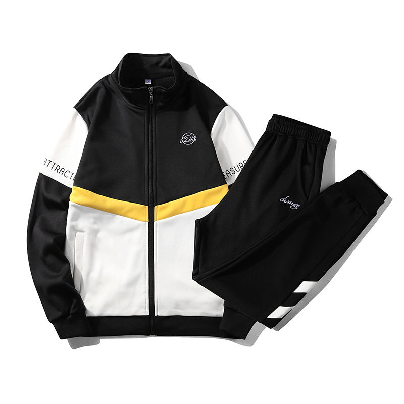 Fashion Tracksuit Men Set New Clothing Set Mens Sweat Suits 2 Pieces Baseball Jacket Sweatpants Male Hip Hop Jogger Set 201204, Cs1989white
Fashion Tracksuit Men Set New Clothing Set Mens Sweat Suits 2 Pieces Baseball Jacket Sweatpants Male Hip Hop Jogger Set 201204, Cs1989white