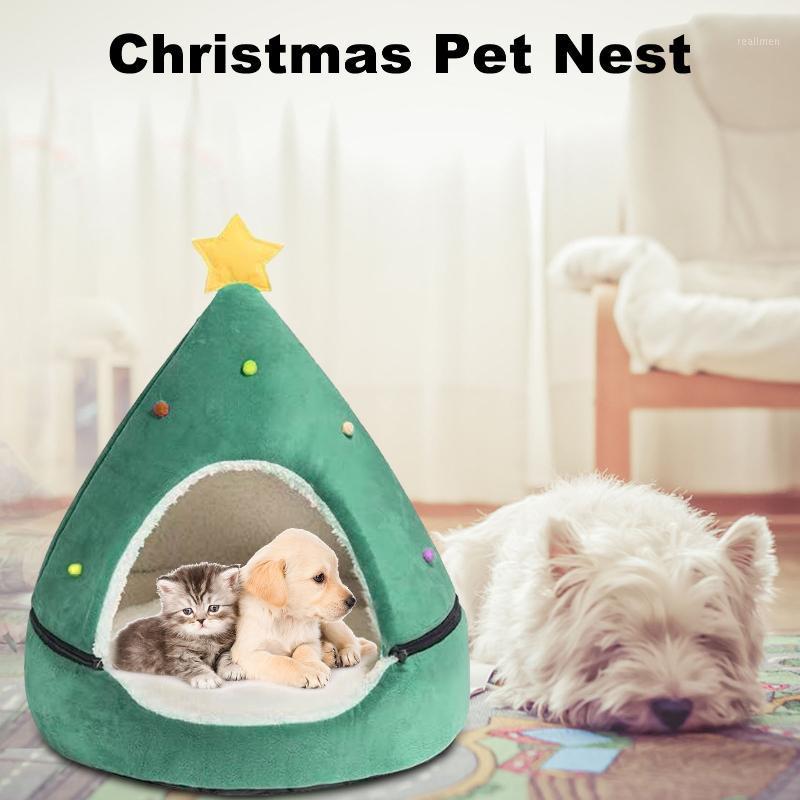 Christmas Pet House Cat Bed Soft Plush Round Pet Bed Warm Puppy Cat Cave Nest Mat Christmas Decorations for Home Supplies1
Christmas Pet House Cat Bed Soft Plush Round Pet Bed Warm Puppy Cat Cave Nest Mat Christmas Decorations for Home Supplies1