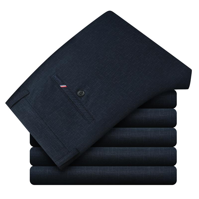 2021 Men Classic Pure Color Casual Pants High Quality Business Stretch Straight Trousers Khaki Male Spring Autumn Brand Clothes, Navy blue
2021 Men Classic Pure Color Casual Pants High Quality Business Stretch Straight Trousers Khaki Male Spring Autumn Brand Clothes, Navy blue