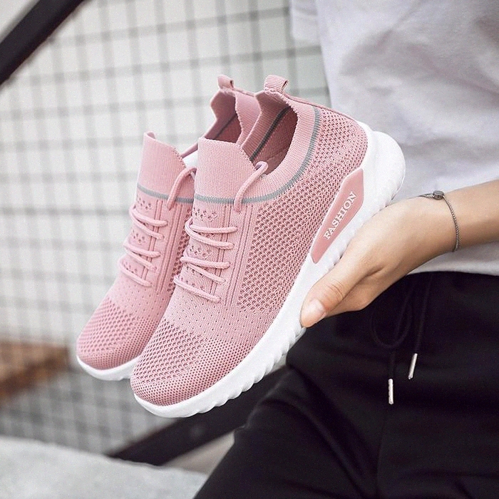Moipheng Flats Women Sneakers Shoes 2020 Spring Sock Sneakers Women Summer Lace Up Flats Plus Size Walking Tenis Feminino #PG1d, Black
Moipheng Flats Women Sneakers Shoes 2020 Spring Sock Sneakers Women Summer Lace Up Flats Plus Size Walking Tenis Feminino #PG1d, Black