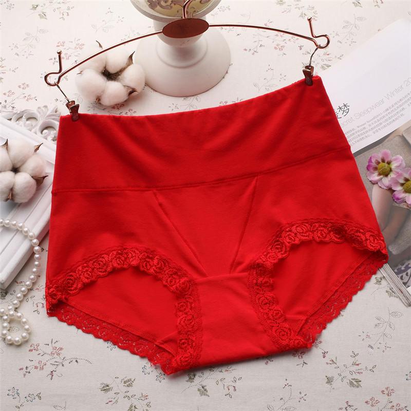 Sexy High-Waist Ladies Briefs Cotton Lace Women's Underwear Sweat-Absorbent Breathable Triangle Seamless Panties, Black
Sexy High-Waist Ladies Briefs Cotton Lace Women's Underwear Sweat-Absorbent Breathable Triangle Seamless Panties, Black