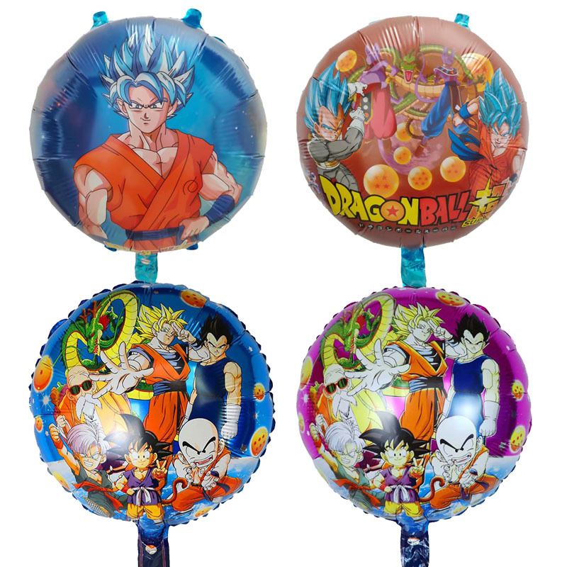 50Pcs 18Inch Cartoon 7 Dragon Aluminum Balloons WuKong Foil Balloon Happy Birthday Party Decorations Goku Boy Kids Toy Supplies F1222
50Pcs 18Inch Cartoon 7 Dragon Aluminum Balloons WuKong Foil Balloon Happy Birthday Party Decorations Goku Boy Kids Toy Supplies F1222