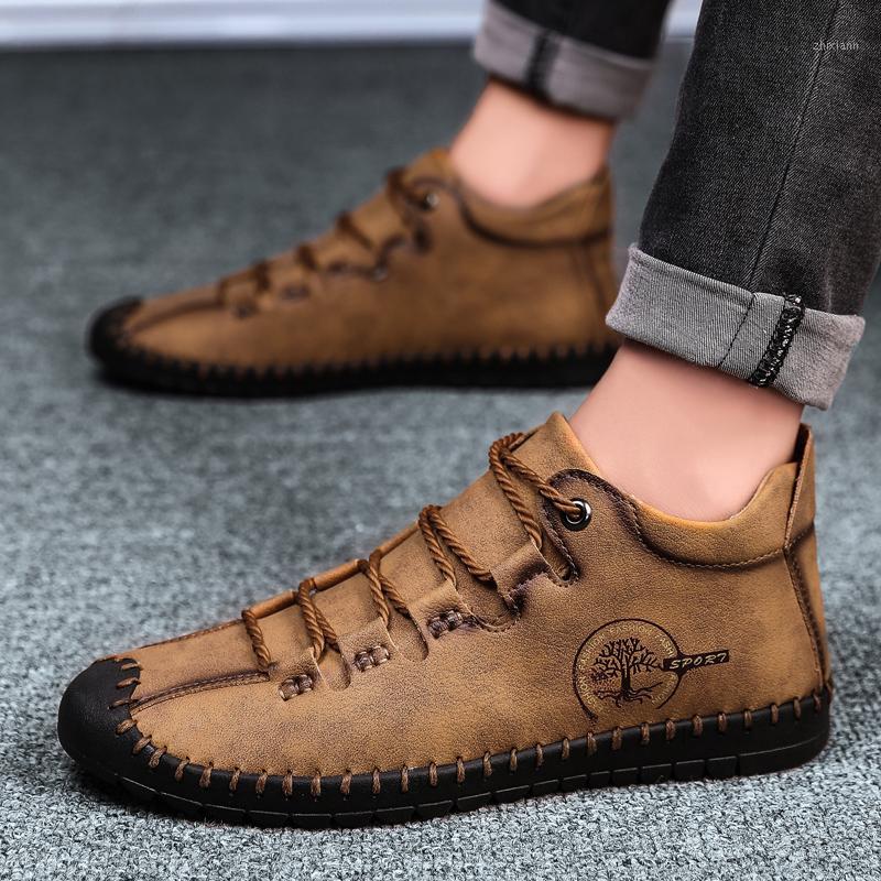 Men Winter Shoes Men Boots High Quality outdoor genuine Leather Ankle Boots Lace-Up fashion Comfortable shoes big size 481, Black
Men Winter Shoes Men Boots High Quality outdoor genuine Leather Ankle Boots Lace-Up fashion Comfortable shoes big size 481, Black