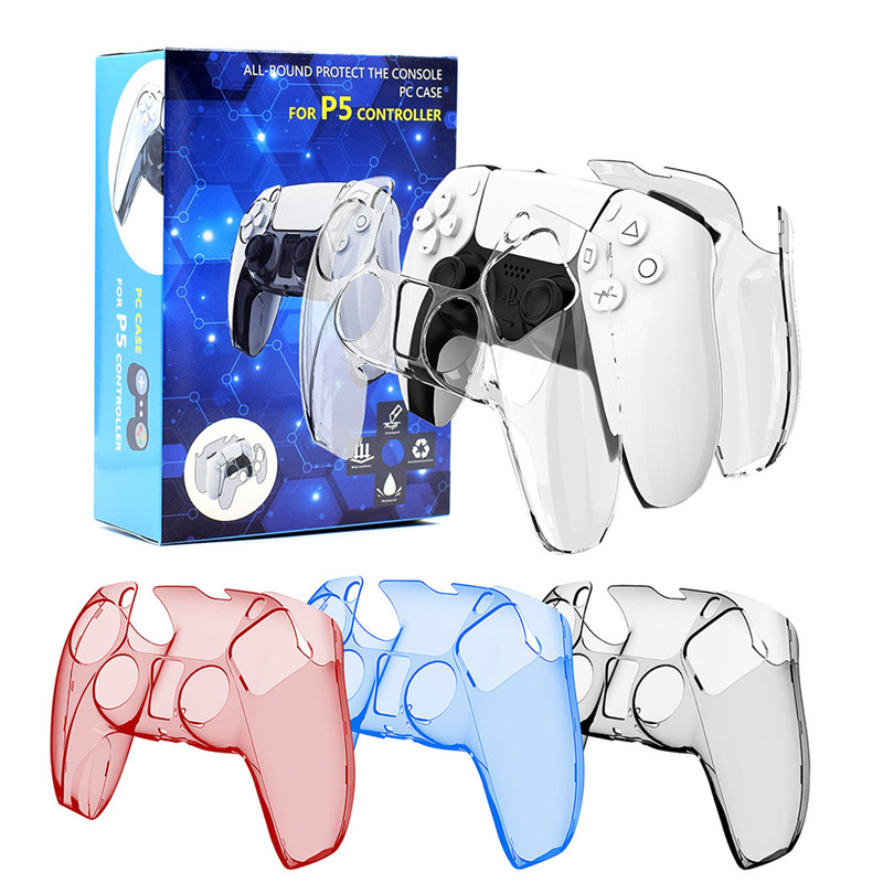 Crystal Shell Game Controller Protective Case Cover for PS5 Vibration Joystick Gamepad Game Controller for Ps5 PlayStation5 with Retail Box
Crystal Shell Game Controller Protective Case Cover for PS5 Vibration Joystick Gamepad Game Controller for Ps5 PlayStation5 with Retail Box