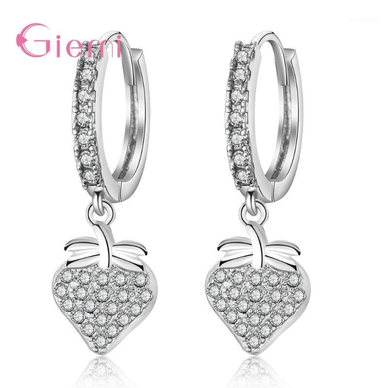 Fruit Earrings Strawberry Eardrop Sweet 925 Sterling Silver Crystal Earings For Women Cubic Zircon Ear Rings Party Jewelry1
Fruit Earrings Strawberry Eardrop Sweet 925 Sterling Silver Crystal Earings For Women Cubic Zircon Ear Rings Party Jewelry1