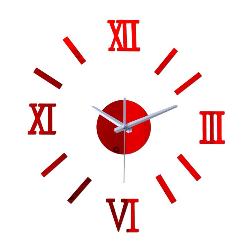 Sale Quartz Watch Wall Clock Large Decorative Living Room Needle brief 3d Acrylic Mirror sticker Reloj De Pared Horloge
Sale Quartz Watch Wall Clock Large Decorative Living Room Needle brief 3d Acrylic Mirror sticker Reloj De Pared Horloge
