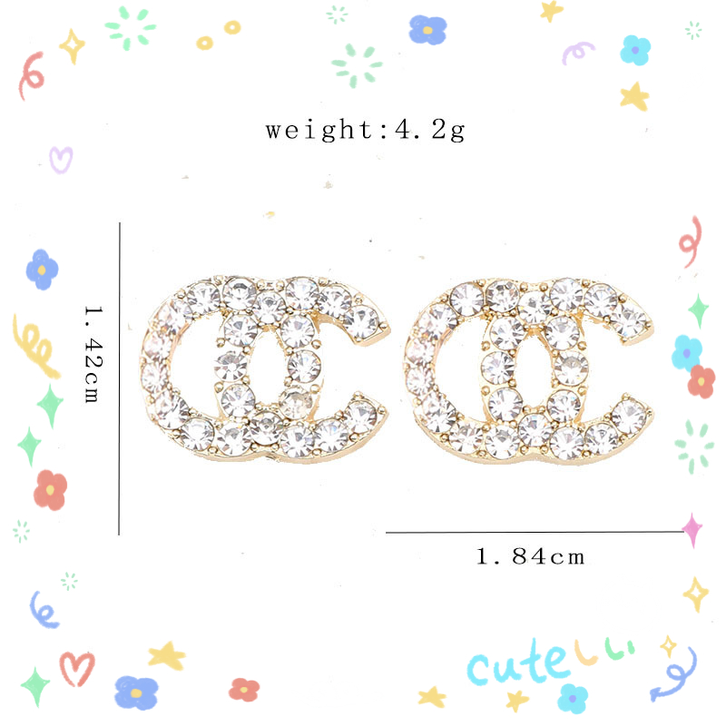 Vintage Mixed 18K Gold Plated 925 Silver Luxury Brand Designers Double Letters Stud Geometric Famous Women Crystal Rhinestone Pearl Earring Wedding Party Jewerlry
Vintage Mixed 18K Gold Plated 925 Silver Luxury Brand Designers Double Letters Stud Geometric Famous Women Crystal Rhinestone Pearl Earring Wedding Party Jewerlry