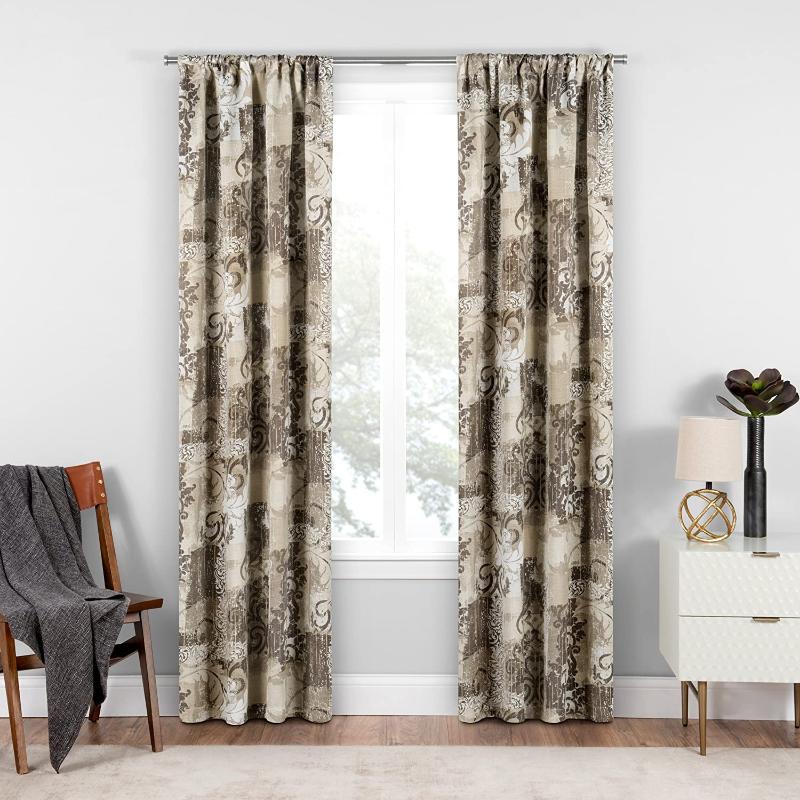 Floral Print Room Darkening Curtains for Bedroom Single Panel Rod Pocket Light Blocking Curtains for Living Room, Spa
Floral Print Room Darkening Curtains for Bedroom Single Panel Rod Pocket Light Blocking Curtains for Living Room, Spa