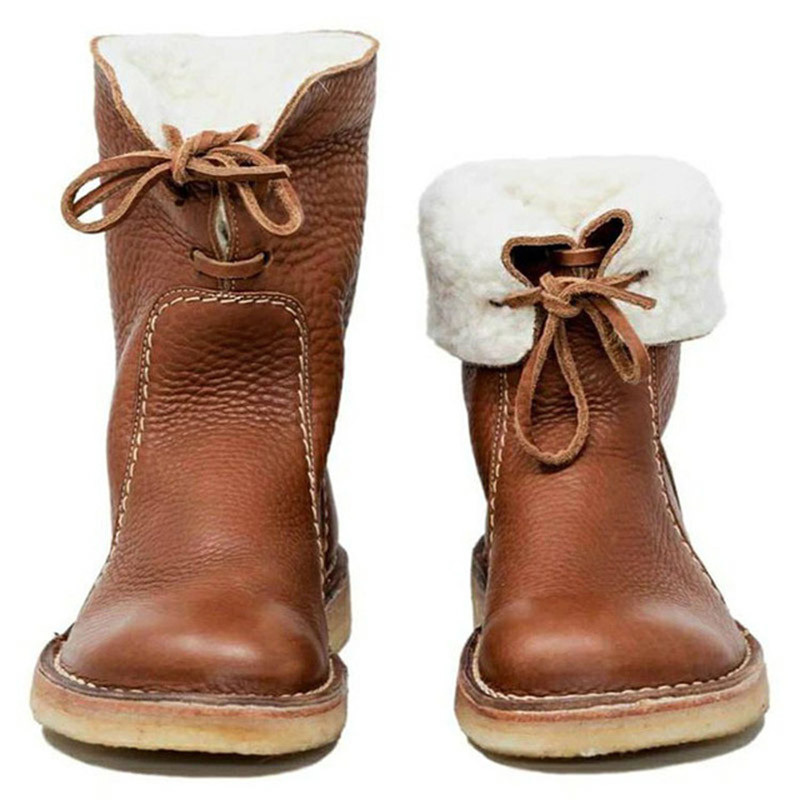 2021 The New New Women's Snow Stuffed Winter Keep Warm Mid-calf Sewing Boots Lace Up to Shoes Smooth Leather Solid More Size Bzvk, Yellow brown.
2021 The New New Women's Snow Stuffed Winter Keep Warm Mid-calf Sewing Boots Lace Up to Shoes Smooth Leather Solid More Size Bzvk, Yellow brown.