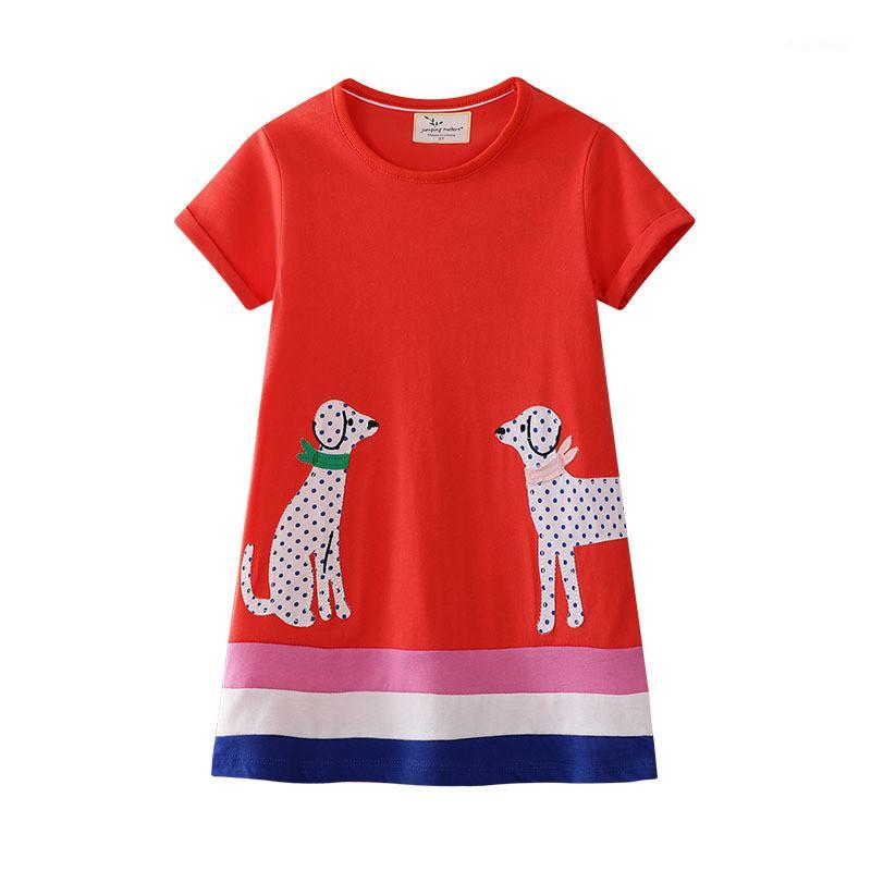 Jumping meters baby girls cartoon dress with applique two cute dogs short sleeves summer clothes new designed cotton clothing1, W6216 red dogs
Jumping meters baby girls cartoon dress with applique two cute dogs short sleeves summer clothes new designed cotton clothing1, W6216 red dogs