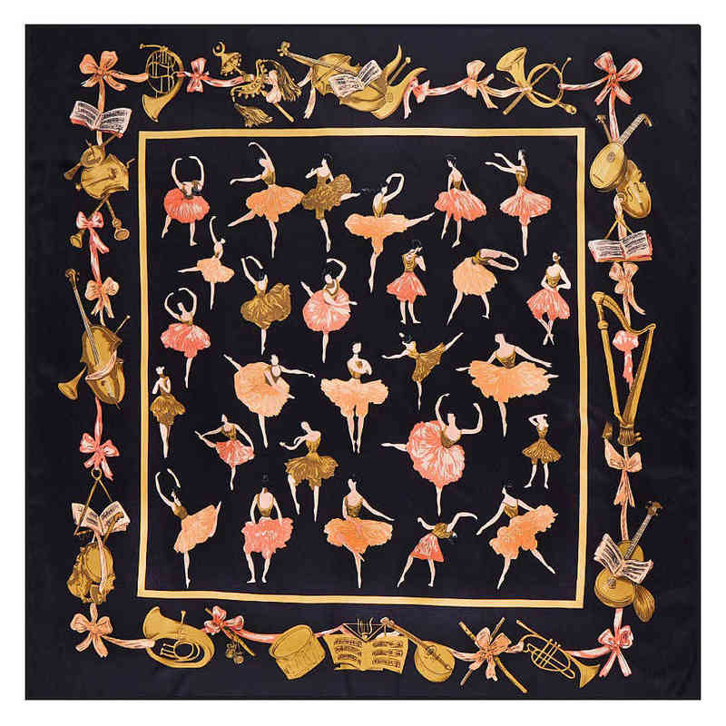 130cm 100% Twill Silk Scarf Women Dance Girl Square Scarves Large Bandana Luxury Kerchief Hijab Scarf Female Head Scarf Foulard X220216, Blue;gray
130cm 100% Twill Silk Scarf Women Dance Girl Square Scarves Large Bandana Luxury Kerchief Hijab Scarf Female Head Scarf Foulard X220216, Blue;gray