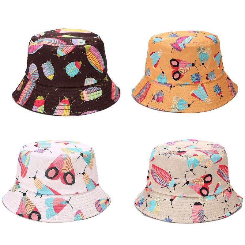 Unisex Colorful Cartoon Ladybird Insect Printed Bucket Hat Harajuku Wide Brim Sunscreen Outdoor Packable Fisherman Cap, Cf
Unisex Colorful Cartoon Ladybird Insect Printed Bucket Hat Harajuku Wide Brim Sunscreen Outdoor Packable Fisherman Cap, Cf