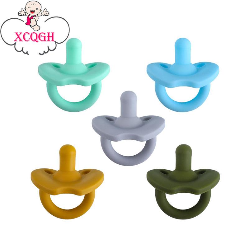 XCQGH 1Pcs Solid Color Newborn Infant Toddler Baby Pacifier Round Nipple Soother Grade Silicone Teething
XCQGH 1Pcs Solid Color Newborn Infant Toddler Baby Pacifier Round Nipple Soother Grade Silicone Teething