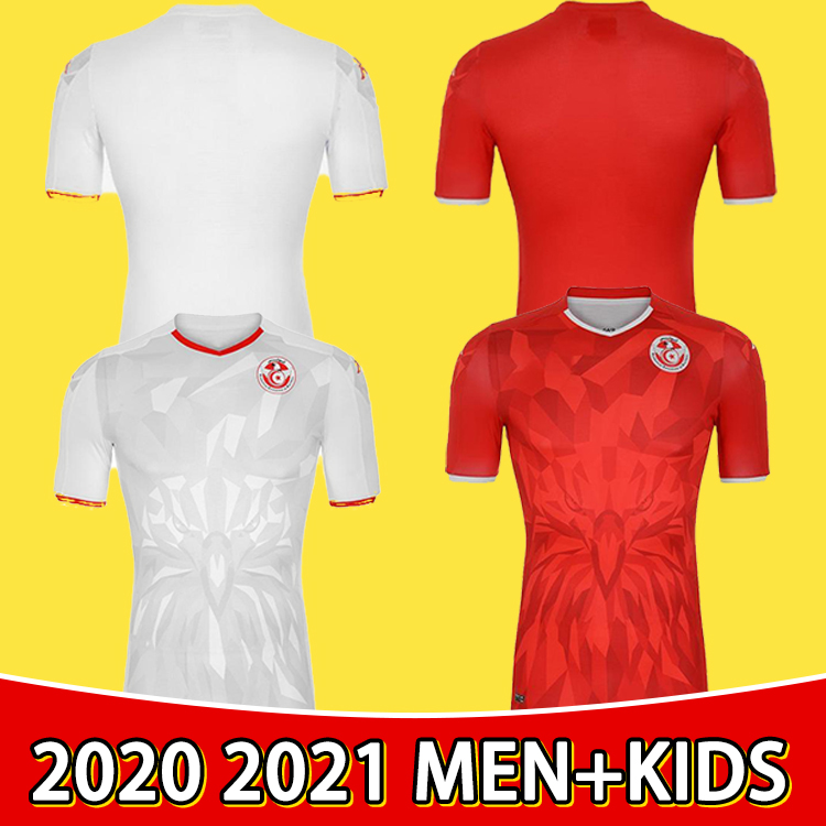 Thai quality 20 21 Tunisia Soccer Jerseys 2020 2021 uniform Msakni Khazri Sliti BEN YOUSSE HAMZA Home away Football Shirt Maillot De Foot 
Thai quality 20 21 Tunisia Soccer Jerseys 2020 2021 uniform Msakni Khazri Sliti BEN YOUSSE HAMZA Home away Football Shirt Maillot De Foot
