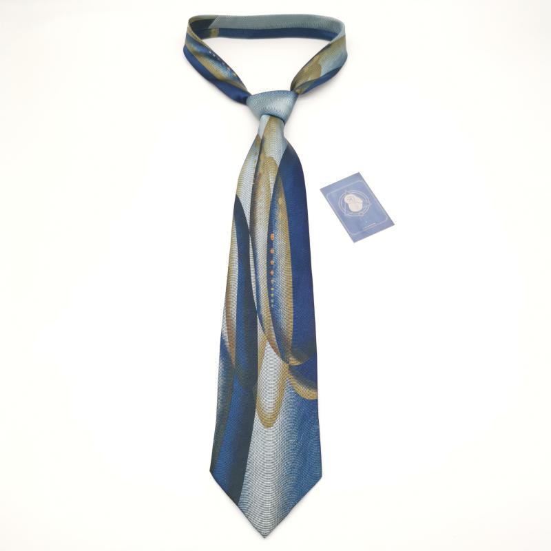 Neck Ties DNA Blue And Yellow Pattern Original Silk Casual Tie Male Female Personality Retro Matching Fashion Women Shirt 
Neck Ties DNA Blue And Yellow Pattern Original Silk Casual Tie Male Female Personality Retro Matching Fashion Women Shirt