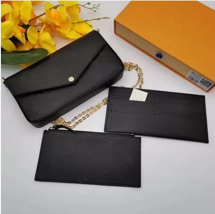 Top Original High Quality 3pcs set Luxurys Designers Bags Purse Woman Fashion Monogrames Multi Pochette Felicie Chain Crossbody Shoulder Bag
Top Original High Quality 3pcs set Luxurys Designers Bags Purse Woman Fashion Monogrames Multi Pochette Felicie Chain Crossbody Shoulder Bag