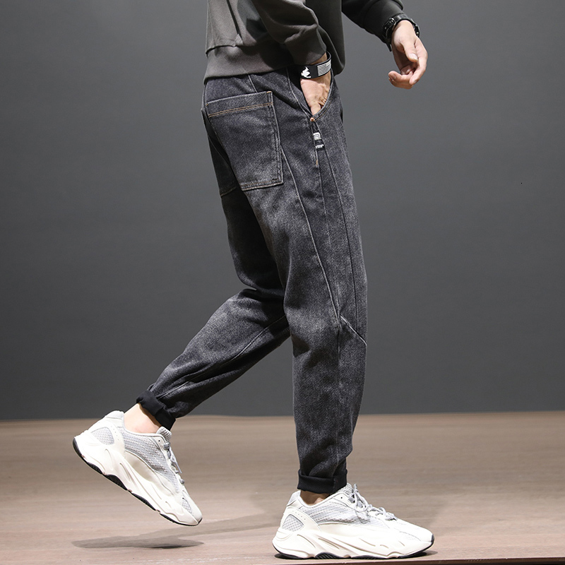 2021 New Korean Style Fashion Men Jeans High Quality Retro Black Gray Loose Fit Denim Harem Pants Streetwear Hip Hop Wide Leg Trousers 0qo9
2021 New Korean Style Fashion Men Jeans High Quality Retro Black Gray Loose Fit Denim Harem Pants Streetwear Hip Hop Wide Leg Trousers 0qo9