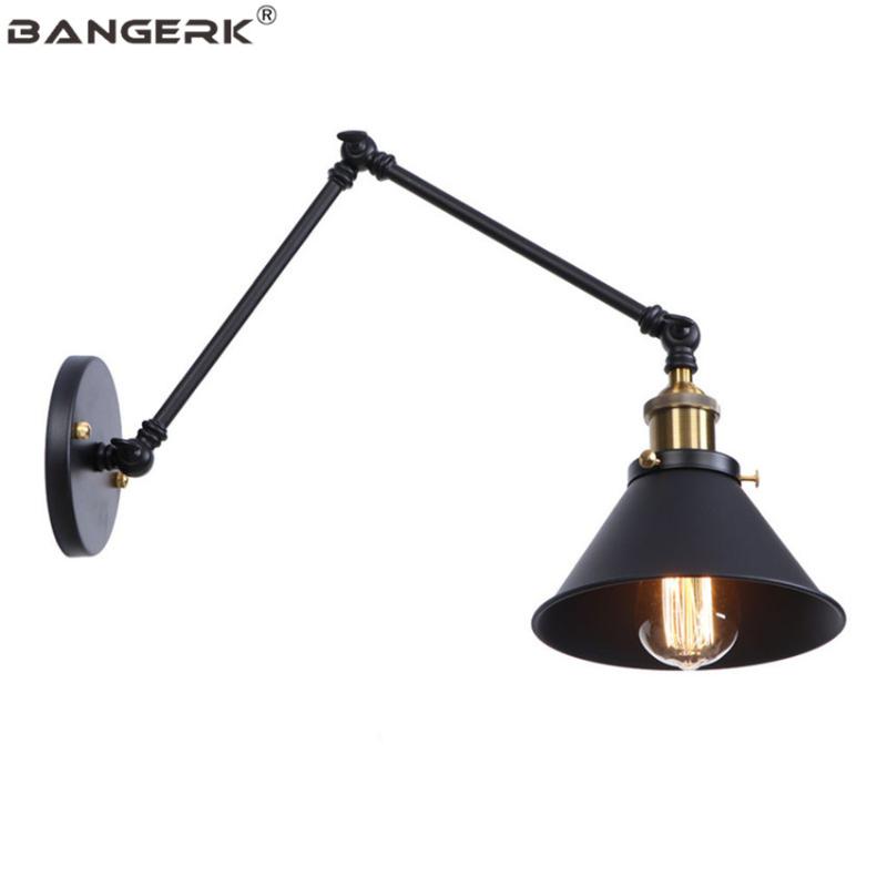 Vintage Adjustable Swing Sconce Wall Lights Edison Loft Style Long Arm LED Wall Lamp Decor Home Art Fixtures Indoor Lighting
Vintage Adjustable Swing Sconce Wall Lights Edison Loft Style Long Arm LED Wall Lamp Decor Home Art Fixtures Indoor Lighting